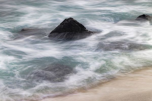 Jones, Adam 아티스트의 Waves crashing over lava rocks on shoreline of Espanola Island-Galapagos Islands-Ecuador작품입니다.